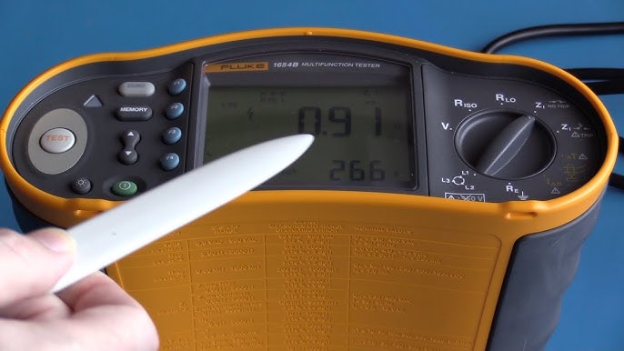 Thiết bị kiểm tra lắp đặt điện đa năng FLUKE 1654B 4 Thiết bị kiểm tra lắp đặt điện đa năng FLUKE 1654B