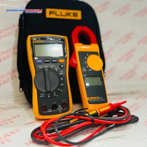Bộ Kit đồng hồ vạn năng, apme kìm FLUKE-117/323 KIT (FLUKE-323, 400A AC TRUE RMS) 4 Bộ Kit đồng hồ vạn năng, apme kìm FLUKE-117/323 KIT (FLUKE-323, 400A AC TRUE RMS) - Ảnh 2