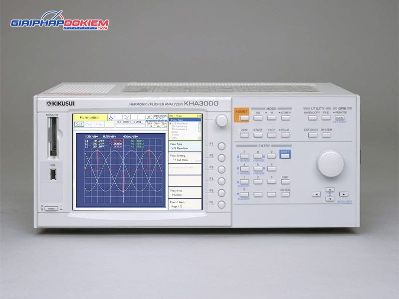 Máy phân tích sóng hài/nhấp nháy KIKUSUI KHA3000 4 Máy phân tích sóng hài/nhấp nháy KIKUSUI KHA3000