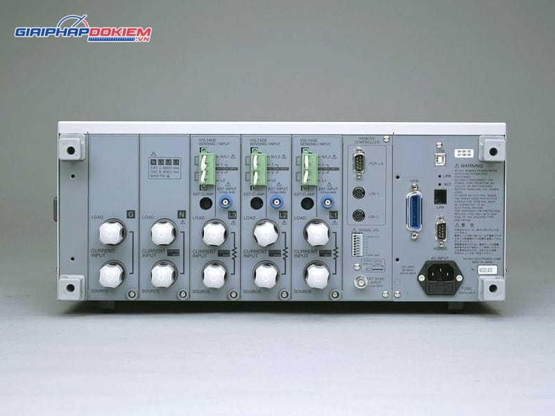 Máy phân tích sóng hài/nhấp nháy KIKUSUI KHA3000 6 Máy phân tích sóng hài/nhấp nháy KIKUSUI KHA3000 - Ảnh 3