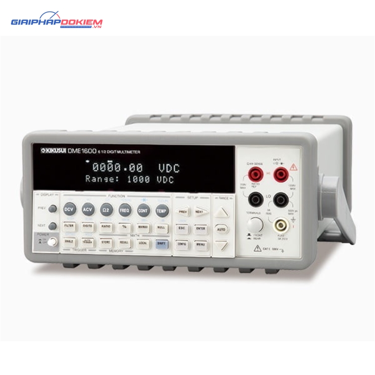Đồng hồ điện tử vạn năng KIKUSUI DME1600 4 Đồng hồ điện tử vạn năng KIKUSUI DME1600