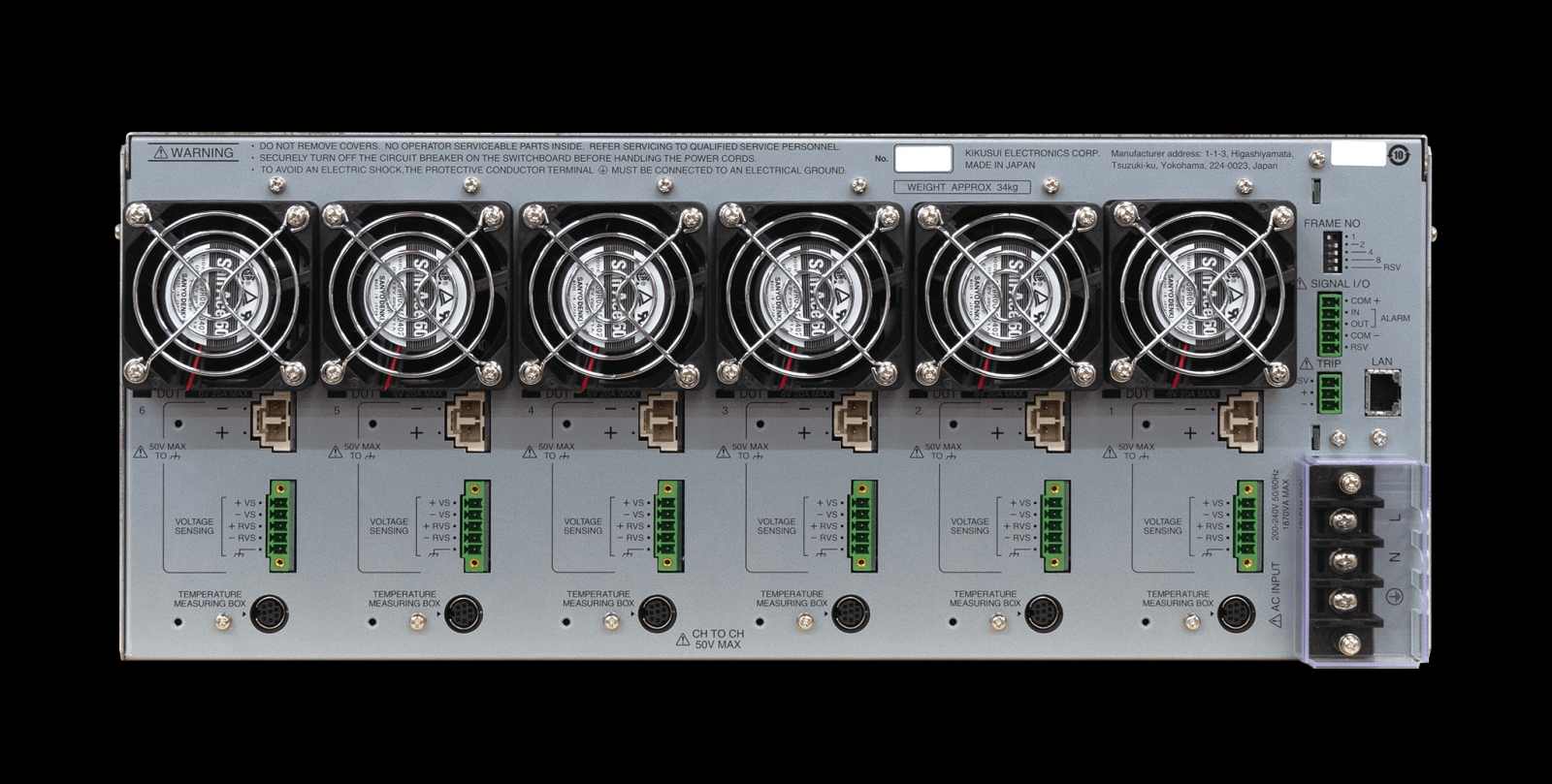 Máy kiểm tra pin tốc độ cao KIKUSUI PFX2731S 4 Máy kiểm tra pin tốc độ cao KIKUSUI PFX2731S - Ảnh 2