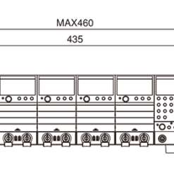 Bộ tải điện tử đa năng KIKUSUI PLZ-U Series (DC Electronic load) 40 plz u outline