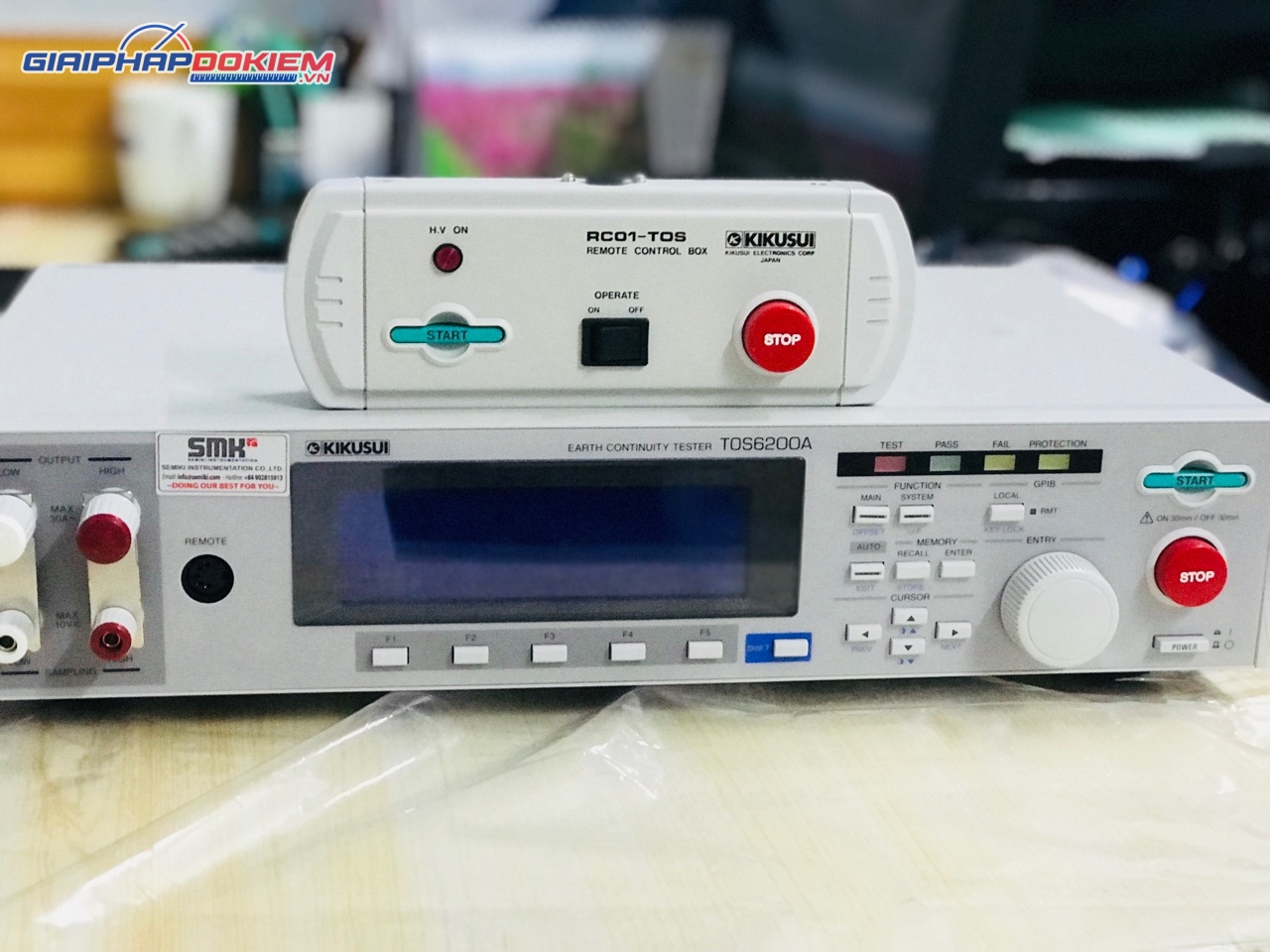 Thiết bị kiểm tra kết nối tiếp địa KIKUSUI TOS6200A 11 Thiết bị kiểm tra kết nối tiếp địa KIKUSUI TOS6200A - Ảnh 4