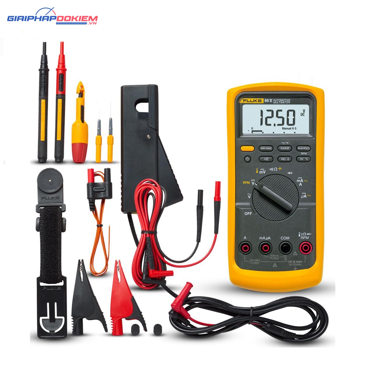 Bộ Kit đồng hồ vạn năng FLUKE-88-5/A KIT (88V/A Kit) 2 Bộ Kit đồng hồ vạn năng FLUKE-88-5/A KIT (88V/A Kit)