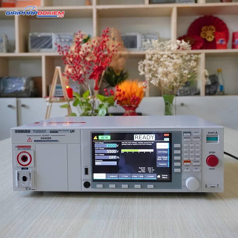 Thiết bị kiểm tra điện áp chịu đựng KIKUSUI TOS9301 (AC/DC Hipot tester) 8 Thiết bị kiểm tra điện áp chịu đựng KIKUSUI TOS9301 (AC/DC Hipot tester) - Ảnh 3