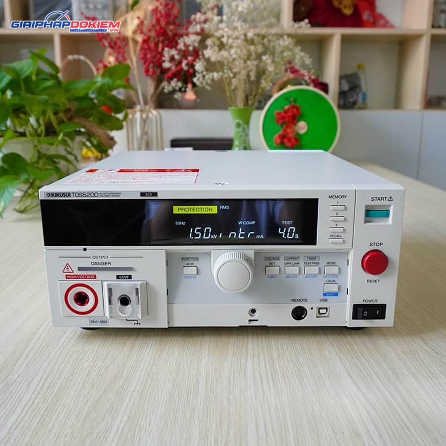 Thiết bị kiểm tra điện áp chịu đựng KIKUSUI TOS5200 – AC Hipot tester 7 Thiết bị kiểm tra điện áp chịu đựng KIKUSUI TOS5200 – AC Hipot tester - Ảnh 2