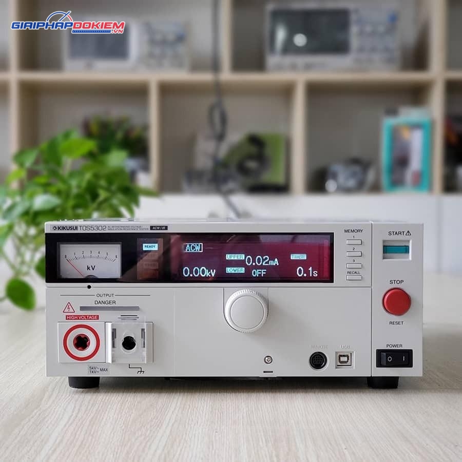 Thiết bị kiểm tra điện áp chịu đựng KIKUSUI TOS5302 (AC Hipot tester) 12 Thiết bị kiểm tra điện áp chịu đựng KIKUSUI TOS5302 (AC Hipot tester) - Ảnh 5