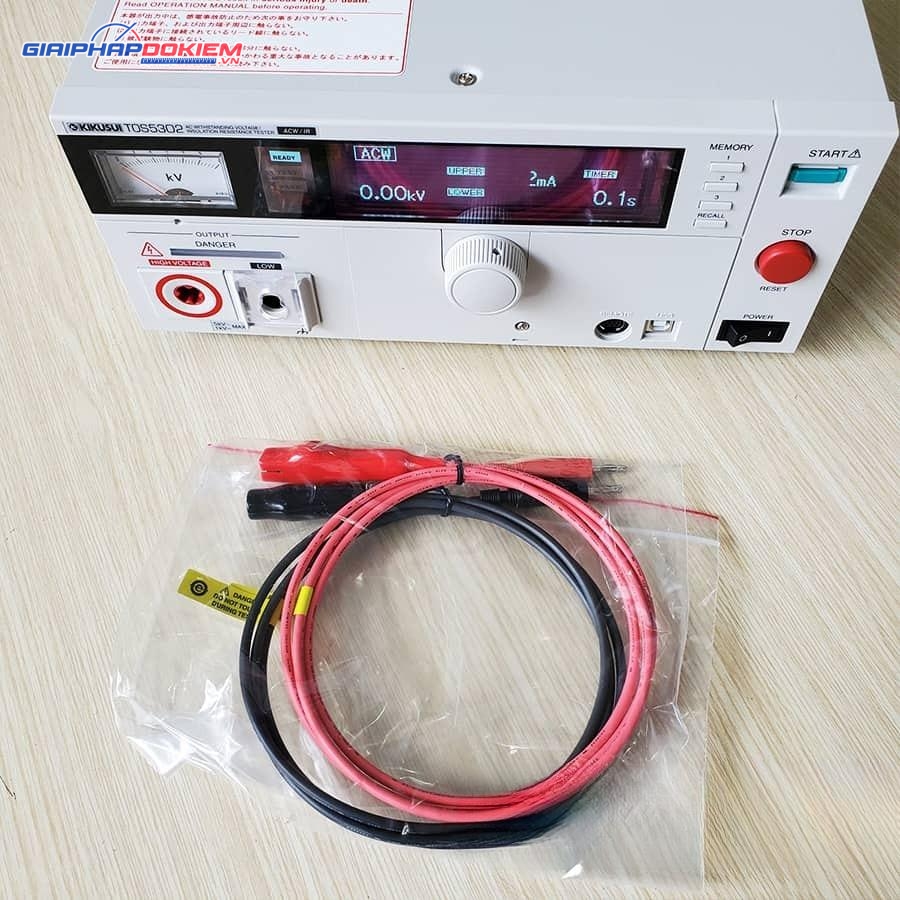 Thiết bị kiểm tra điện áp chịu đựng KIKUSUI TOS5302 (AC Hipot tester) 14 Thiết bị kiểm tra điện áp chịu đựng KIKUSUI TOS5302 (AC Hipot tester) - Ảnh 7