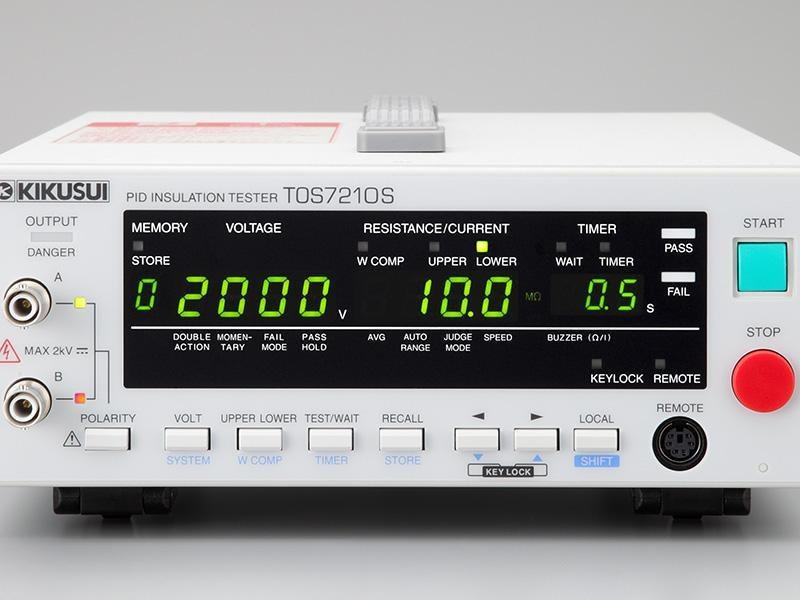 Thiết bị kiểm tra cách điện PID KIKUSUI TOS7210S 5 Thiết bị kiểm tra cách điện PID KIKUSUI TOS7210S - Ảnh 2