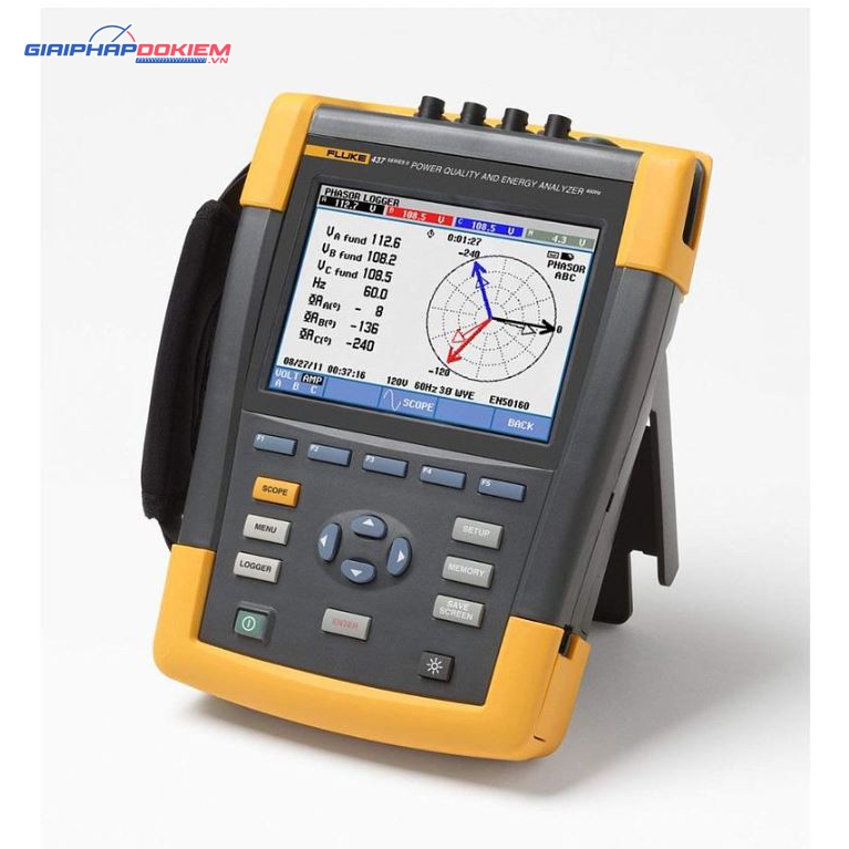 Thiết Bị Phân Tích Năng Lượng Và Chất Lượng Điện - FLUKE 437-II 3 Thiết Bị Phân Tích Năng Lượng Và Chất Lượng Điện - FLUKE 437-II