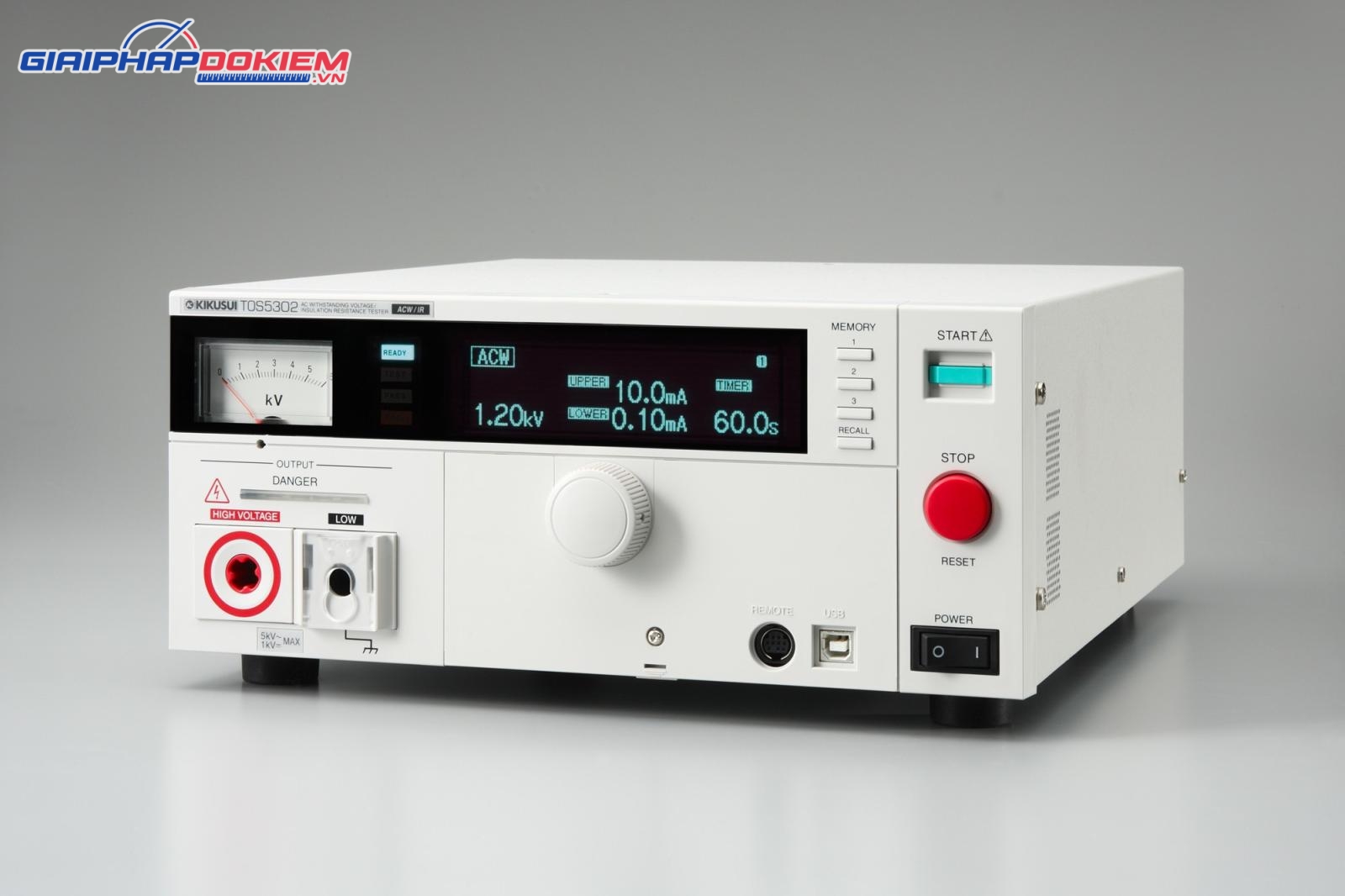 Thiết bị kiểm tra điện áp chịu đựng KIKUSUI TOS5302 (AC Hipot tester) 10 Thiết bị kiểm tra điện áp chịu đựng KIKUSUI TOS5302 (AC Hipot tester) - Ảnh 3