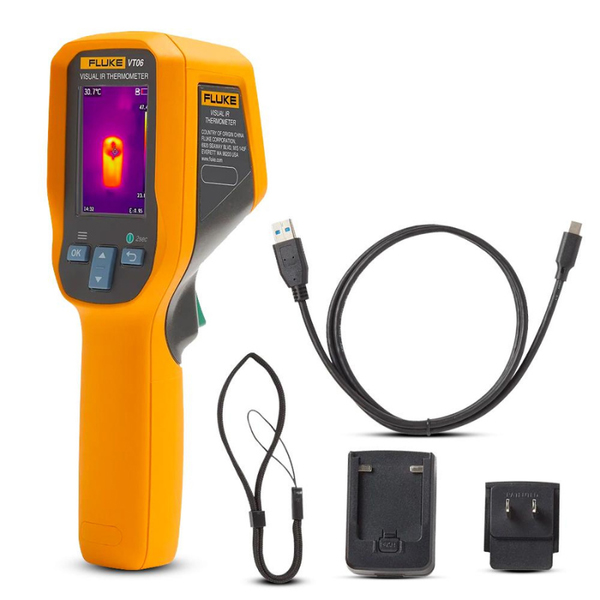 Máy đo nhiệt độ bằng hồng ngoại trực quan FLUKE-VT06/APC (120×90 pixcel, 7.6 mrad, 400 °C) 2 Máy đo nhiệt độ bằng hồng ngoại trực quan FLUKE-VT06/APC (120×90 pixcel, 7.6 mrad, 400 °C)