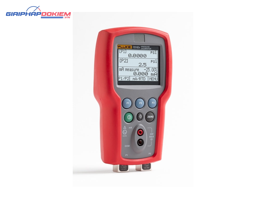 Thiết bị hiệu chuẩn áp suất chính xác FLUKE-721EX-1630 (Intrinsically Safe, 0~200 bar) 6 Thiết bị hiệu chuẩn áp suất chính xác FLUKE-721EX-1630 (Intrinsically Safe, 0~200 bar) - Ảnh 2