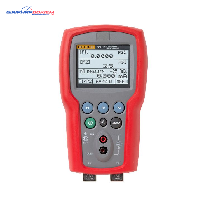 Thiết bị hiệu chuẩn áp suất chính xác FLUKE 721Ex-1610 (Intrinsically Safe, -0,83~34,5 bar) 6 Thiết bị hiệu chuẩn áp suất chính xác FLUKE 721Ex-1610 (Intrinsically Safe, -0,83~34,5 bar)