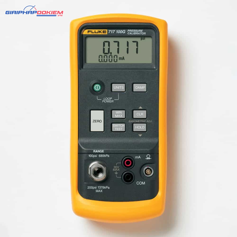 Máy hiệu chuẩn áp suất FLUKE-717 100G (100 psi, 7 bar) 6 Máy hiệu chuẩn áp suất FLUKE-717 100G (100 psi, 7 bar)