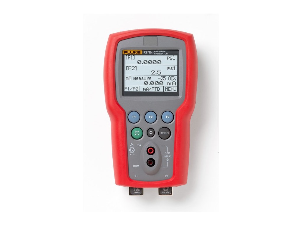 Thiết bị hiệu chuẩn áp suất chính xác FLUKE 721Ex-1650 (Intrinsically Safe, 0~345 bar) 5 Thiết bị hiệu chuẩn áp suất chính xác FLUKE 721Ex-1650 (Intrinsically Safe, 0~345 bar)