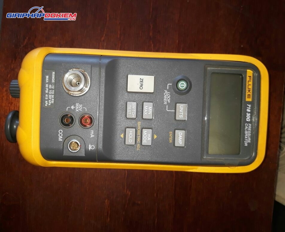 Máy hiệu chuẩn áp suất Fluke 718 30G (30psi, 2bar, 206.84 kpa, bơm tay) 10 Máy hiệu chuẩn áp suất Fluke 718 30G (30psi, 2bar, 206.84 kpa, bơm tay) - Ảnh 5