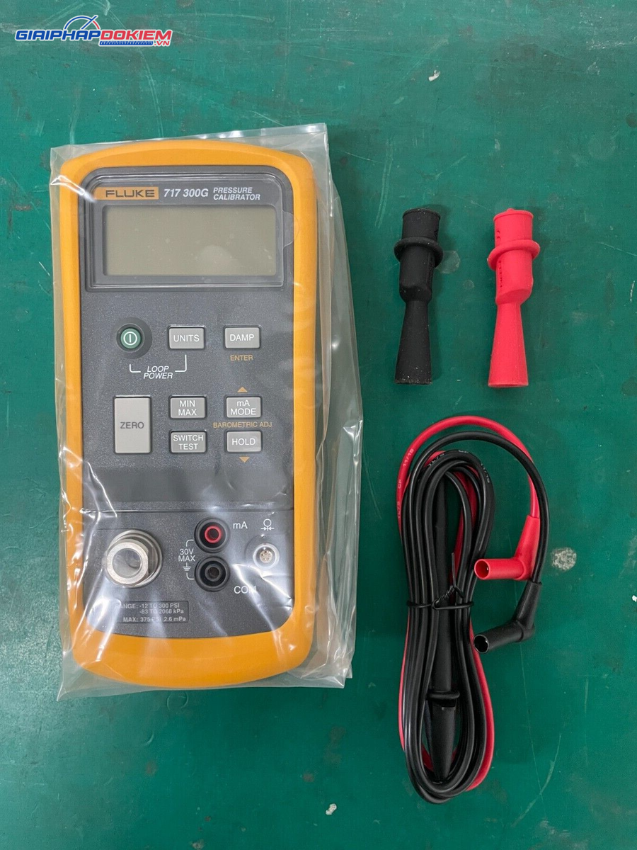 Máy hiệu chuẩn áp suất FLUKE-717 300G (300 psi, 20 bar) 8 Máy hiệu chuẩn áp suất FLUKE-717 300G (300 psi, 20 bar) - Ảnh 4
