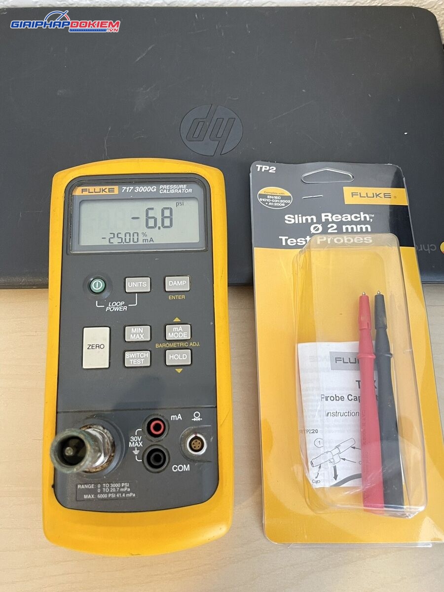 Máy hiệu chuẩn áp suất FLUKE-717 3000G (3000 psi, 207 bar) 5 Máy hiệu chuẩn áp suất FLUKE-717 3000G (3000 psi, 207 bar) - Ảnh 2