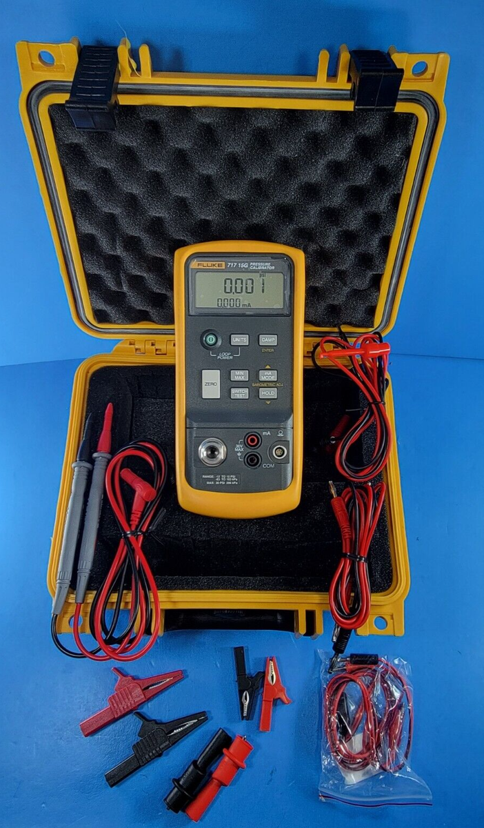 Máy hiệu chuẩn áp suất FLUKE-717 15G 4 Máy hiệu chuẩn áp suất FLUKE-717 15G - Ảnh 2