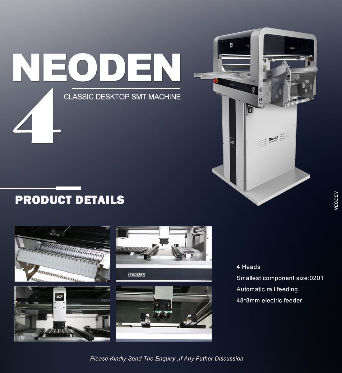 NeoDen4 SMT Pick and Place Machine không có đường sắt 16 tinh-nang-NeoDen4 SMT