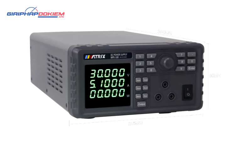 Nguồn DC lập trình Matrix MPS-100 7 Nguồn DC lập trình Matrix MPS-100 - Ảnh 2