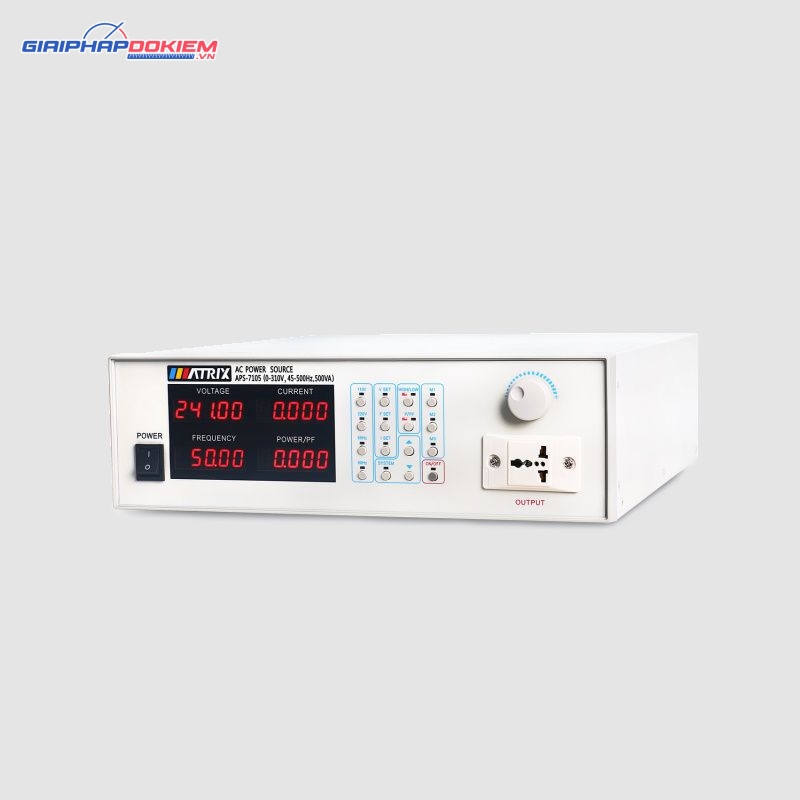Nguồn lập trình xoay chiều một pha Matrix APS-7105 5 Nguồn lập trình xoay chiều một pha Matrix APS-7105 - Ảnh 2