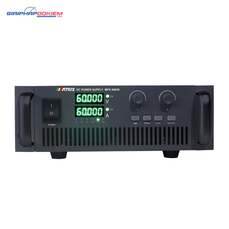 Nguồn lập trình một chiều Matrix MPS-3600S Series 3 Nguồn lập trình một chiều Matrix MPS-3600S Series