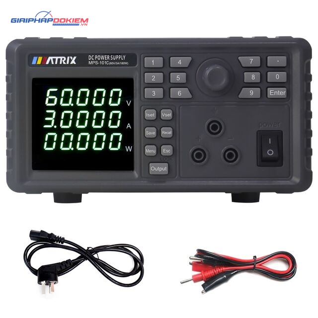 Nguồn DC lập trình Matrix MPS-101C 10 Nguồn DC lập trình Matrix MPS-101C - Ảnh 5
