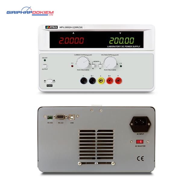 Nguồn tuyến tính một chiều (DC) Matrix MPS-20002H-1 8 Nguồn tuyến tính một chiều (DC) Matrix MPS-20002H-1 - Ảnh 4
