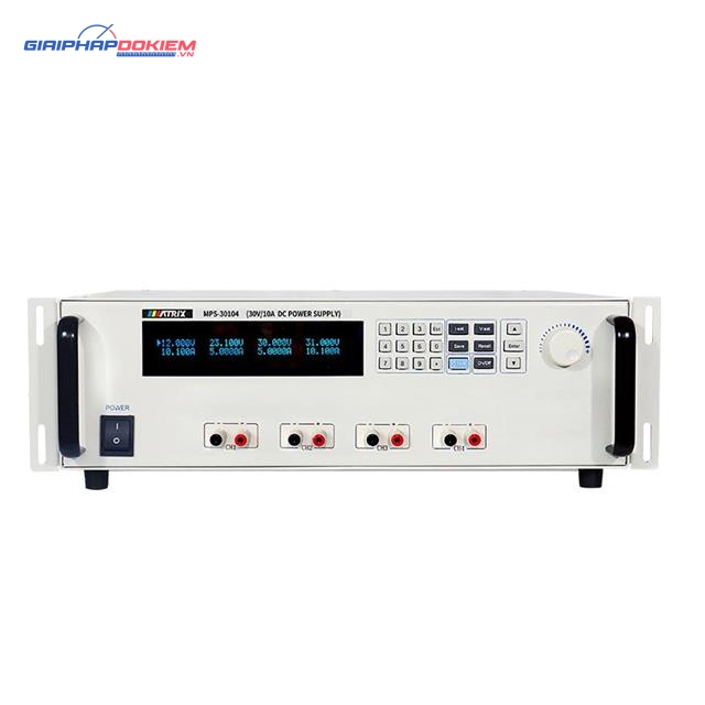 Nguồn DC lập trình tuyến tính Matrix MPS-30104 4 Nguồn DC lập trình tuyến tính Matrix MPS-30104