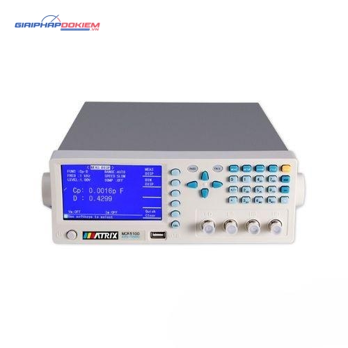 Máy đo LCR độ chính xác cao Matrix MCR-5030 8 Máy đo LCR độ chính xác cao Matrix MCR-5030