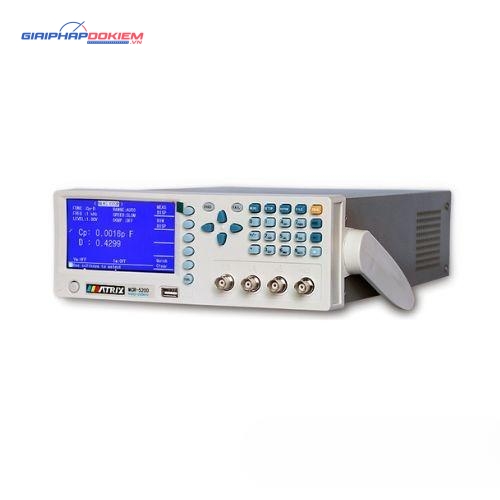 Máy đo LCR độ chính xác cao Matrix MCR-5030 9 Máy đo LCR độ chính xác cao Matrix MCR-5030 - Ảnh 2