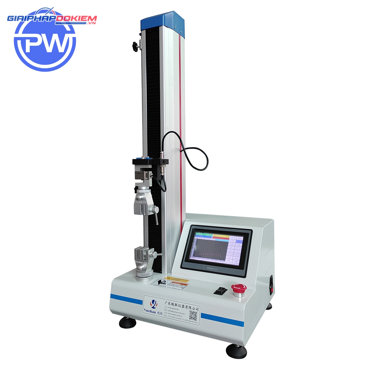 Máy kiểm tra độ kéo đa năng màn hình cảm ứng PW-US90T 2 Máy kiểm tra độ kéo đa năng màn hình cảm ứng PW-US90T