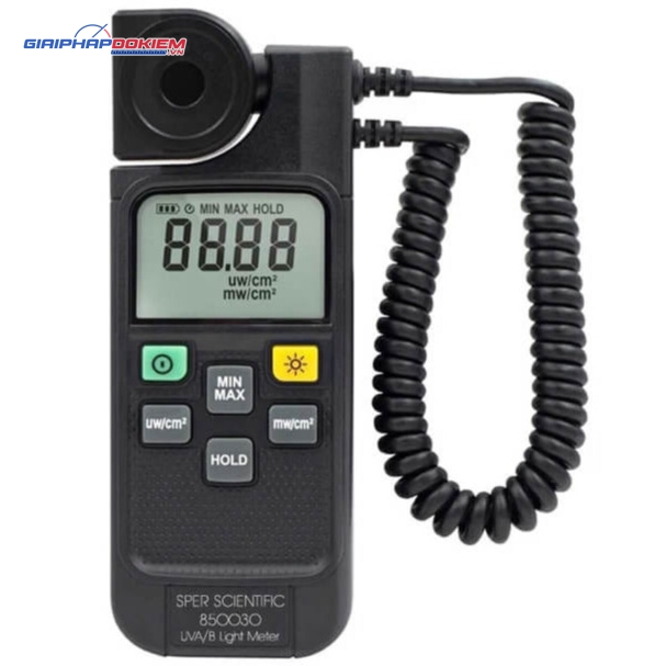 Máy đo cường độ tia UV Sper Scientific 850030 5 Máy đo cường độ tia UV Sper Scientific 850030