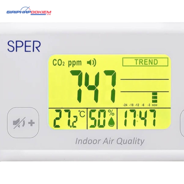 Máy đo độ ẩm và nhiệt độ Sper Scientific 800052 5 Máy đo độ ẩm và nhiệt độ Sper Scientific 800052