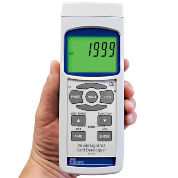 Máy đo độ sáng Sper Scientific 850005 12 Máy đo độ sáng Sper Scientific 850005