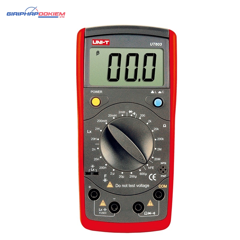Máy đo điện cảm và điện dung UNI-T UT603 14 Máy đo điện cảm và điện dung UNI-T UT603