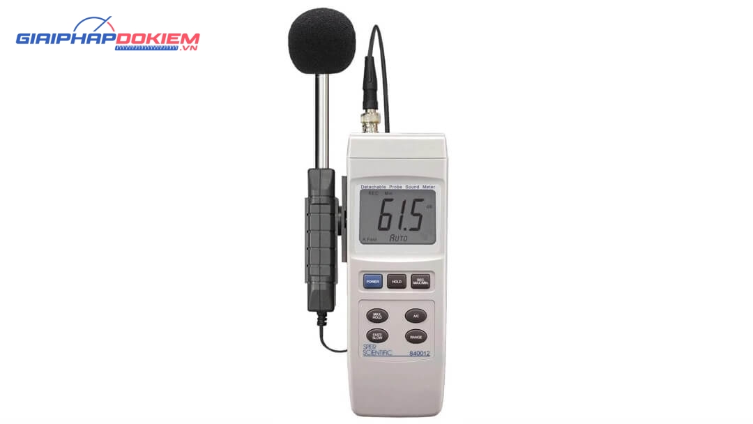 Máy đo âm thanh Sper Scientific 840012 5 Máy đo âm thanh Sper Scientific 840012