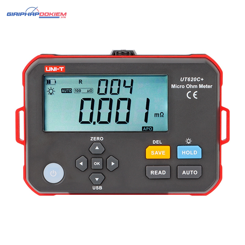 Máy đo điện trở thấp UNI-T UT620C+ 8 Máy đo điện trở thấp UNI-T UT620C+