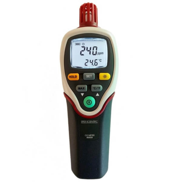 Máy đo khí CO cầm tay Sper Scientific 800058 5 Máy đo khí CO cầm tay Sper Scientific 800058