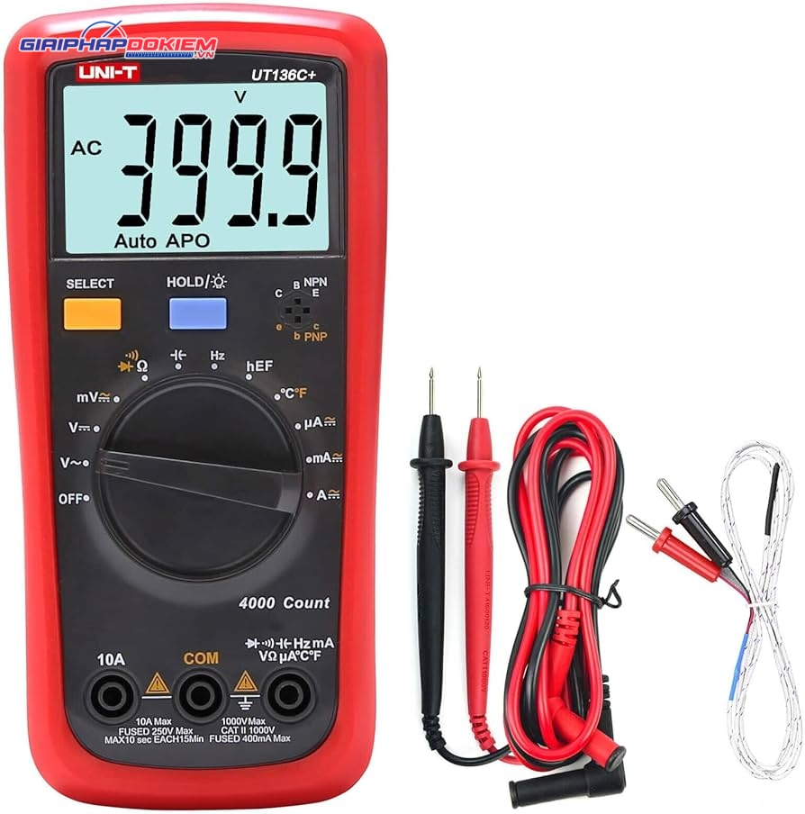 Đồng hồ vạn năng cầm tay UNI-T UT136C+ 13 Đồng hồ vạn năng cầm tay UNI-T UT136C+ - Ảnh 6