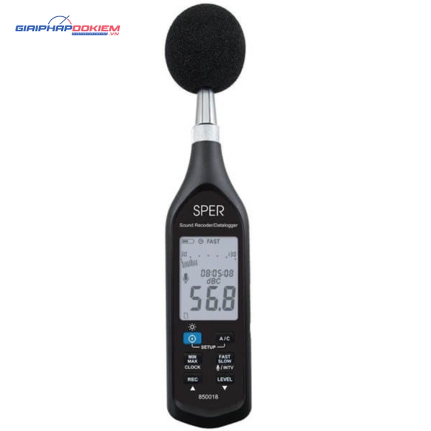Máy đo âm thanh Sper Scientific 850018 6 Máy đo âm thanh Sper Scientific 850018