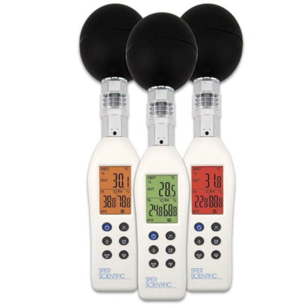 Máy đo ứng suất nhiệt WBGT Sper Scientific 801038 15 Máy đo ứng suất nhiệt WBGT Sper Scientific 801038