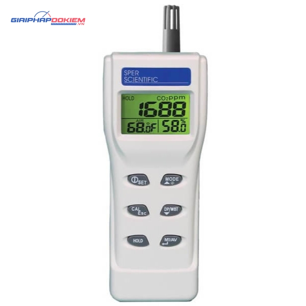 Máy đo nồng độ CO2 nhiệt độ và độ ẩm Sper Scientific 800046 5 Máy đo nồng độ CO2 nhiệt độ và độ ẩm Sper Scientific 800046