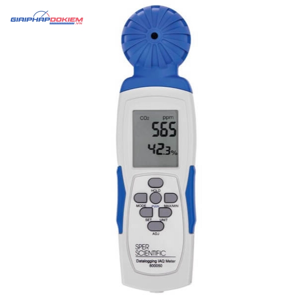 Máy đo nồng độ CO2 nhiệt độ và độ ẩm Sper Scientific 800050 6 Máy đo nồng độ CO2 nhiệt độ và độ ẩm Sper Scientific 800050