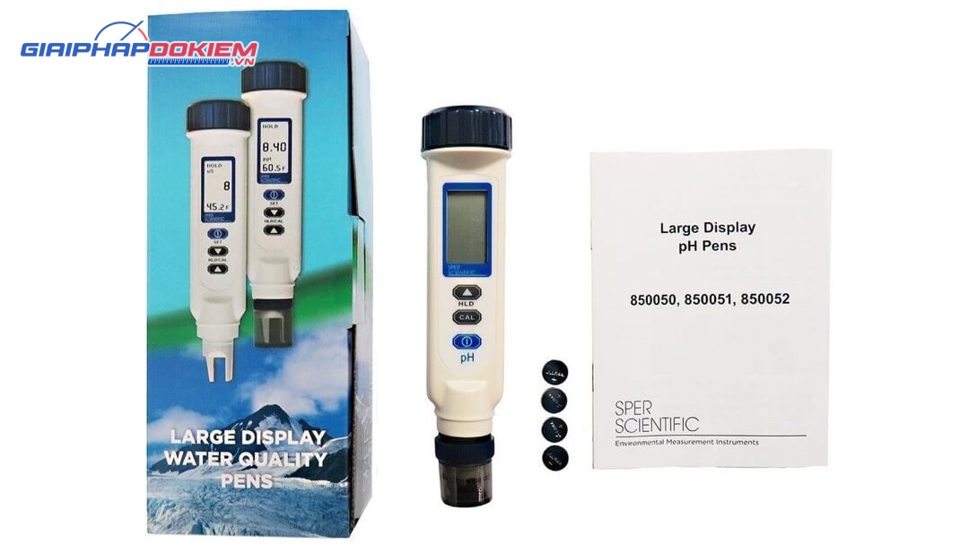 Máy đo độ pH Sper Scientific 850050 6 Máy đo độ pH Sper Scientific 850050 - Ảnh 3