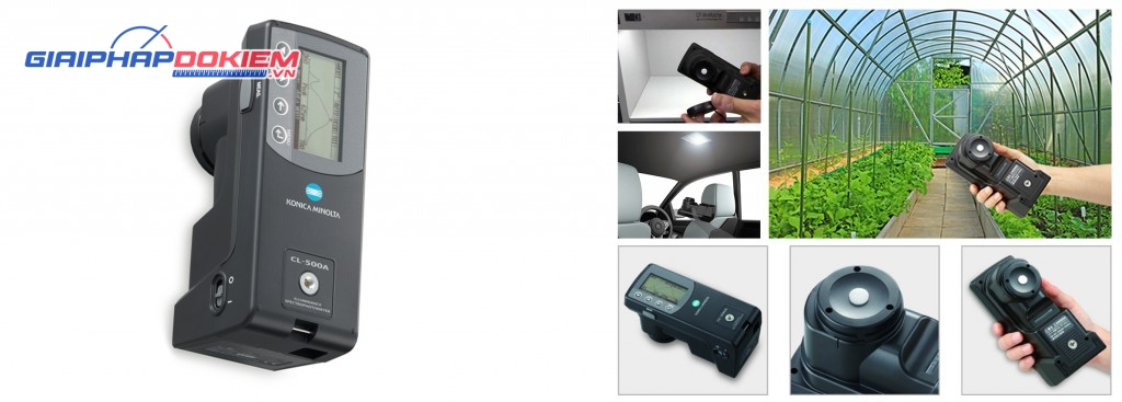 Máy đo quang phổ ánh sáng KONICA MINOLTA CL-500A 20 Máy đo quang phổ ánh sáng KONICA MINOLTA CL-500A - Ảnh 10