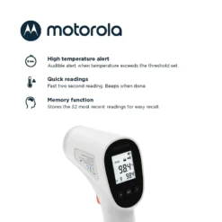 Máy đo nhiệt độ từ xa Sper Scientific 800120AC 10 clinical grade infrared touchless forehead thermometer sper certified 800120ac 833156 900x